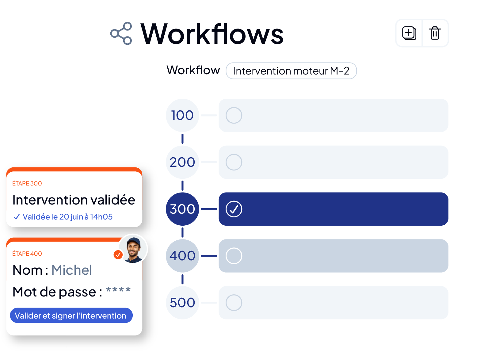 Validation par signature électronique dans la GMAO AQ Manager