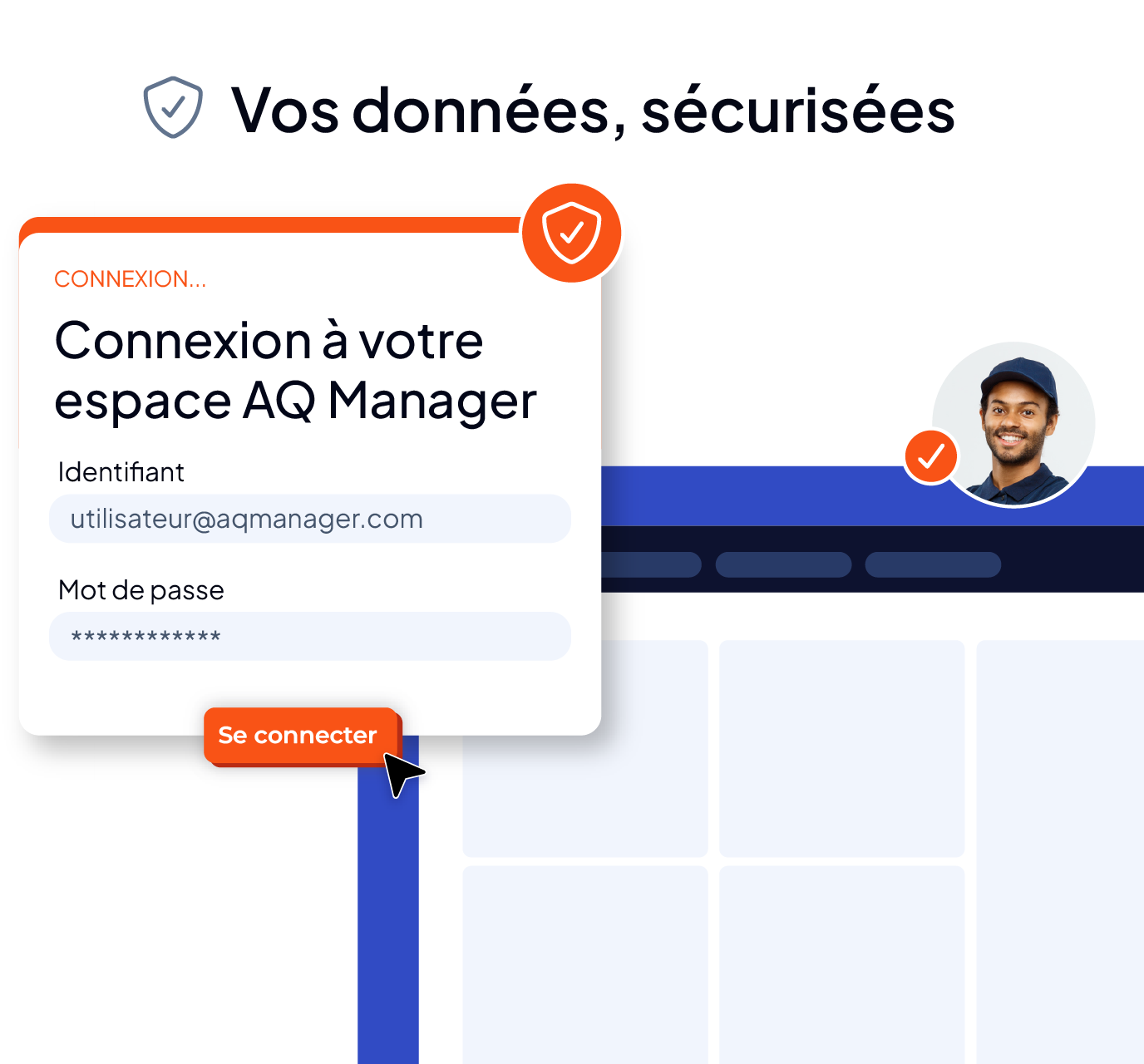 Aperçu de la sécurité et de la gestion des données dans AQ Manager
