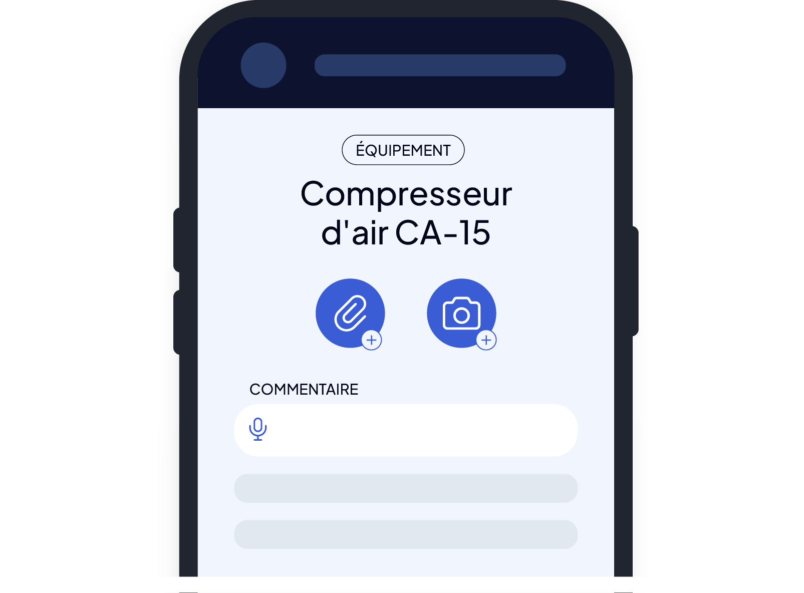 Consultation des documents de maintenance sur l'application mobile AQ Manager