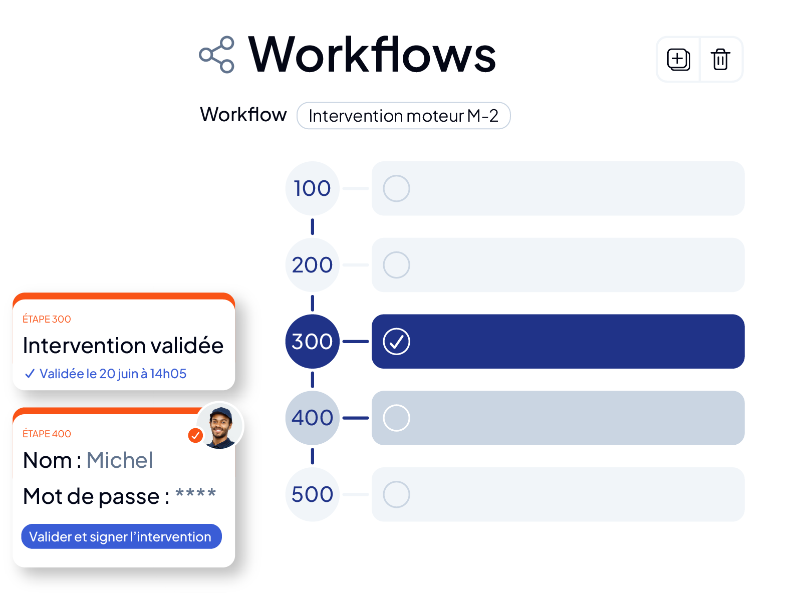 Workflows de validation et de signature électronique dans la GMAO AQ Manager