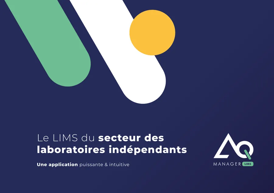 Couverture de la brochure LIMS pour les laboratoires indépendants