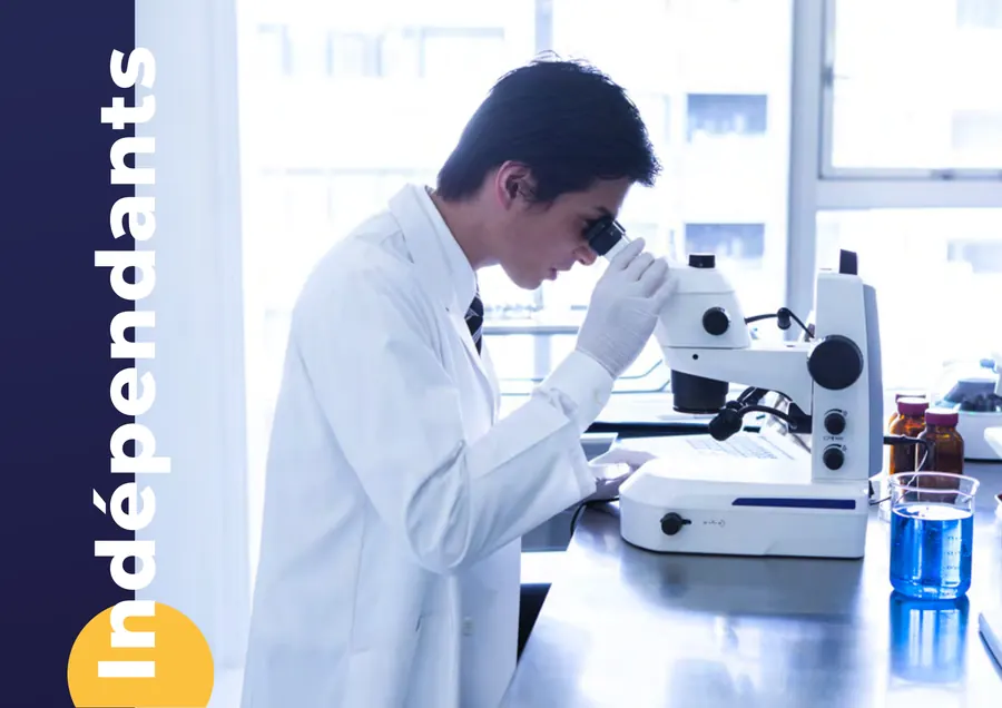 Page intérieure de la brochure LIMS pour les laboratoires indépendants