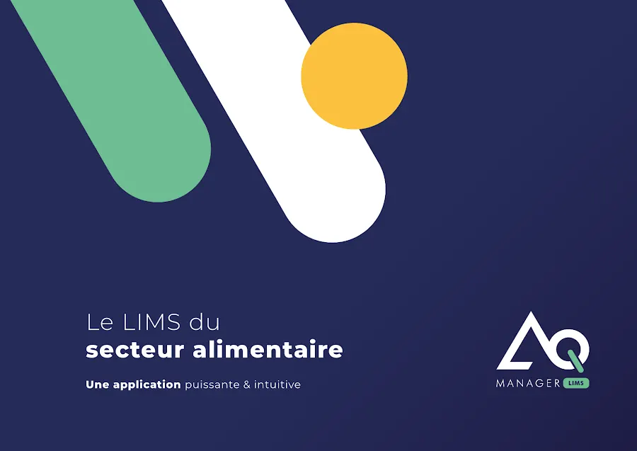 Couverture de la brochure LIMS pour le secteur agroalimentaire