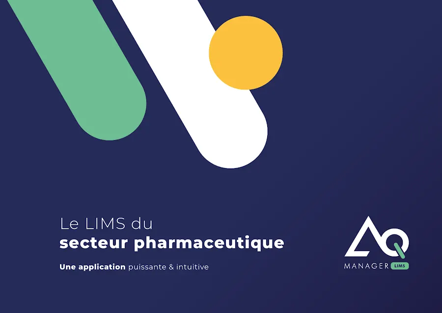 Couverture de la brochure LIMS pour le secteur pharmaceutique