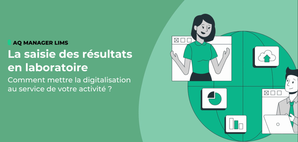 Saisie des résultats en laboratoire